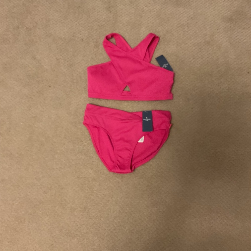 Brand new Abercrombie Pink Two-Piece Swimsuit